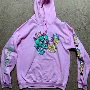 Pink Rick & Morty Hoodie